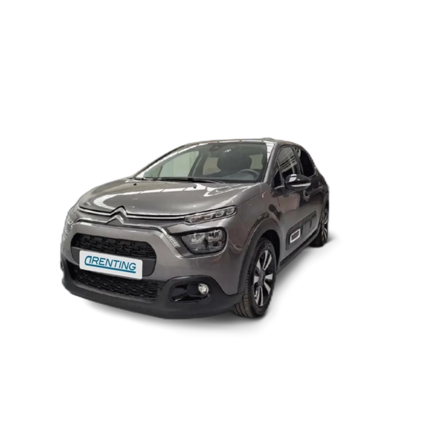 Renting Citroen C3 PureTech 81KW (110CV) Max Gris