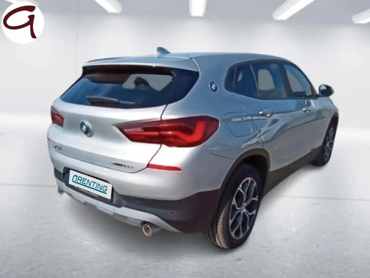 Renting BMW X2 sDrive 18d Plateado