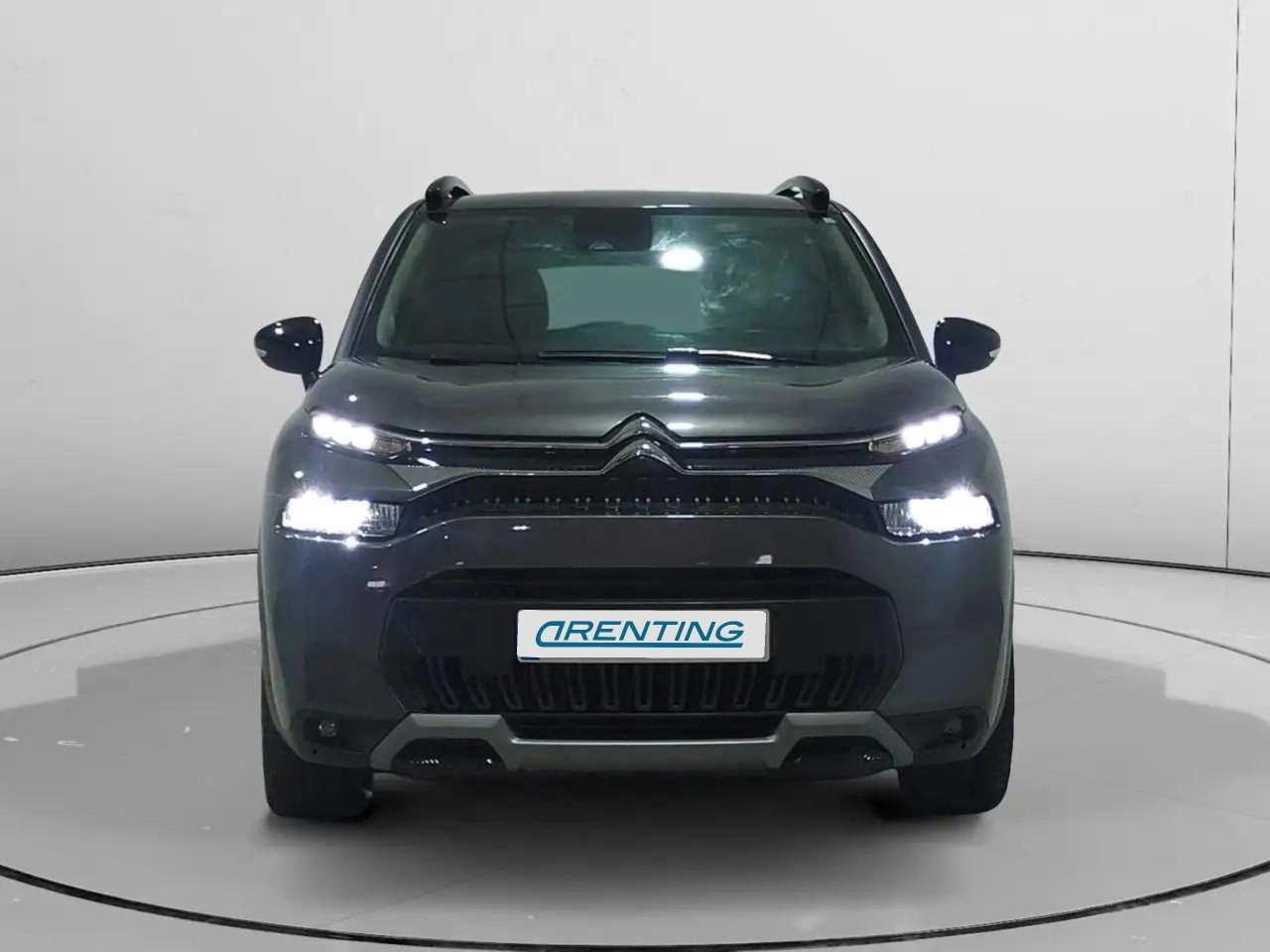 Renting Citroen C3 Aircross Shine Gris 1