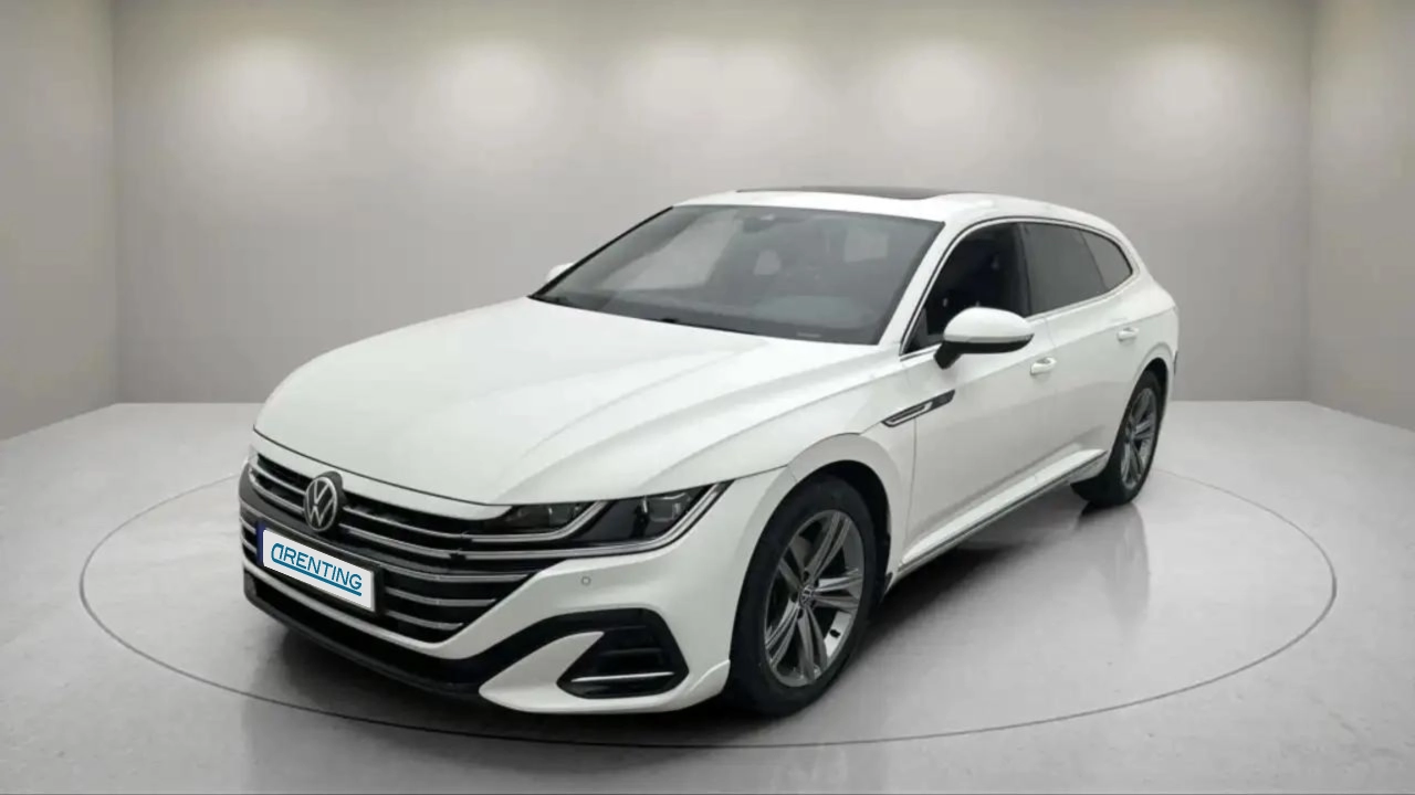 Renting Volkswagen Arteon Shooting Brake 2.0TDI R-Line DSG7 147kW Blanco