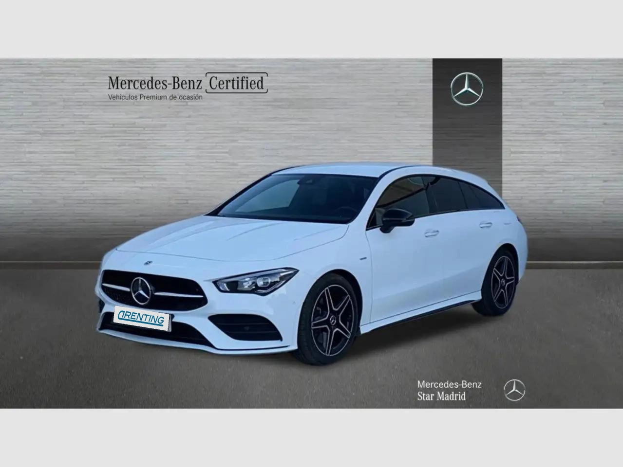 Renting Mercedes-Benz CLA 200 Shooting Brake 200d 8G-DCT Blanco 1