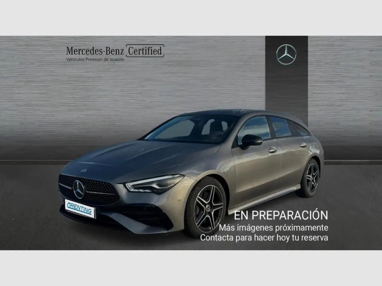 Renting Mercedes-Benz CLA 200 Shooting Brake 200d 8G-DCT Gris 4