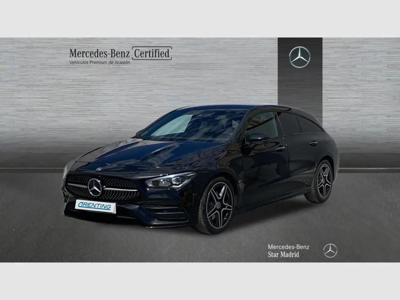 Renting Mercedes-Benz CLA 200 Shooting Brake 200d 8G-DCT Negro