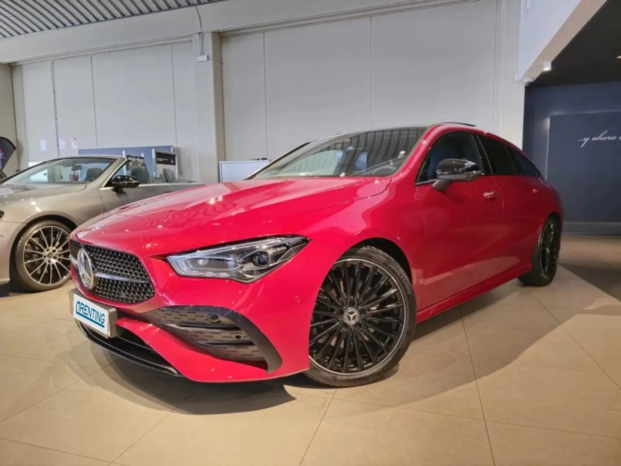 Renting Mercedes-Benz CLA 200 Shooting Brake 7G-DCT Rojo