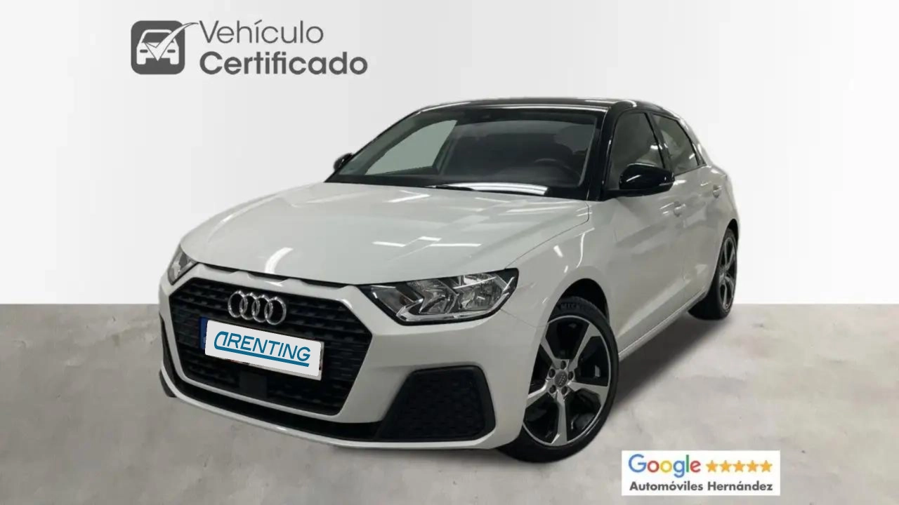 Renting Audi A1 Sportback 1.0 TFSI Adrenalin Blanco