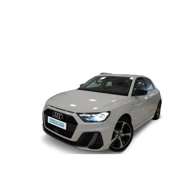 Renting Audi A1 Sportback 25 TFSI Adrenalin Blanco 1