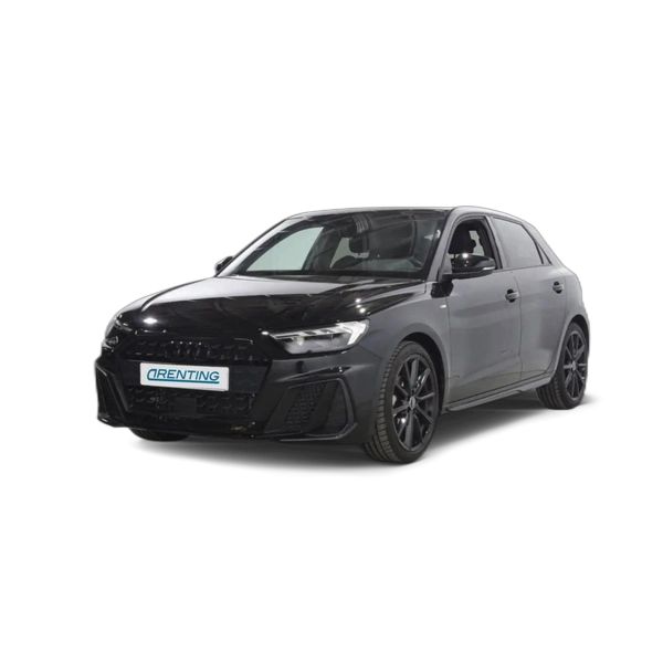 Renting Audi A1 Sportback 30 TFSI Adrenalin Black edition Negro