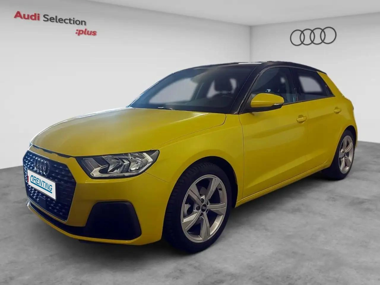 Renting Audi A1 Sportback 30 TFSI Advanced Amarillo