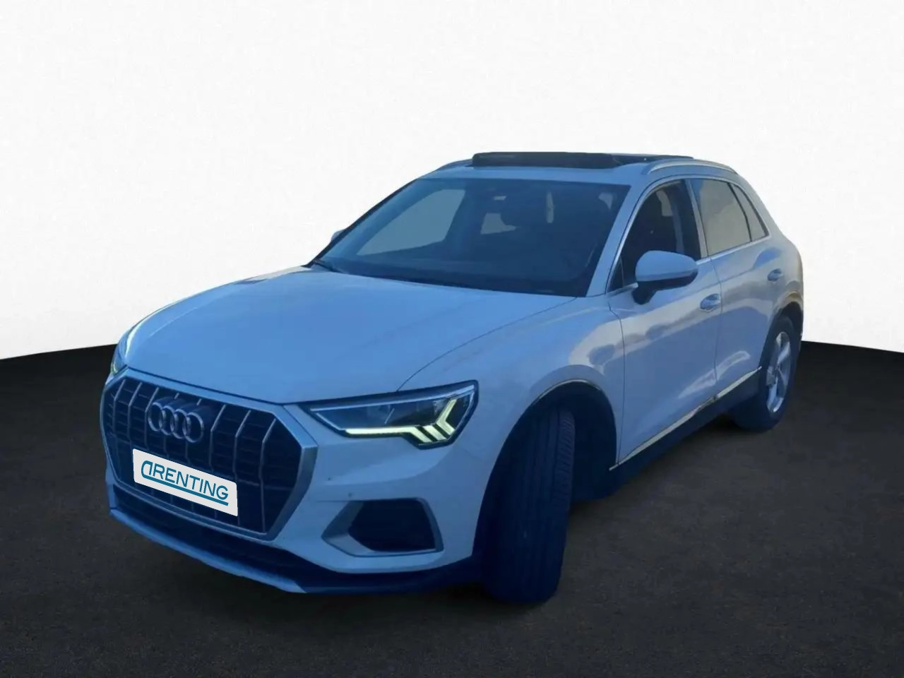 Renting Audi Q3 Sportback 35 TDI Advanced Blanco