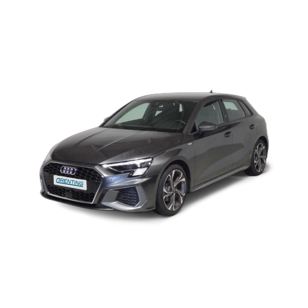 Renting Audi A3 Sportback 35TDI Genuine S tronic Gris