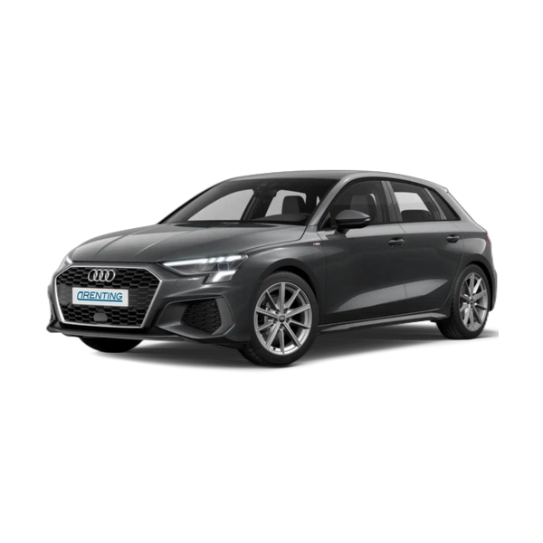 Renting Audi A3 Sportback 35TDI S line S tronic Gris