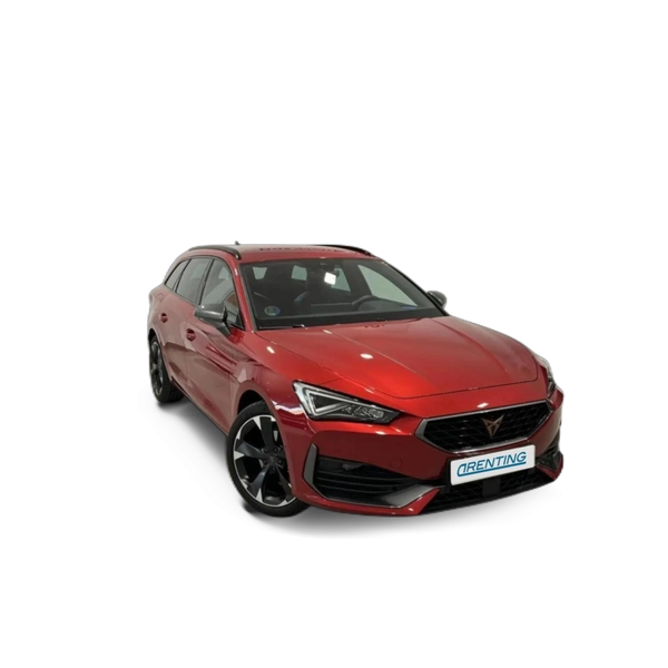 Renting CUPRA Leon Sportstourer 1.5 ETSI DSG 110KW Rojo