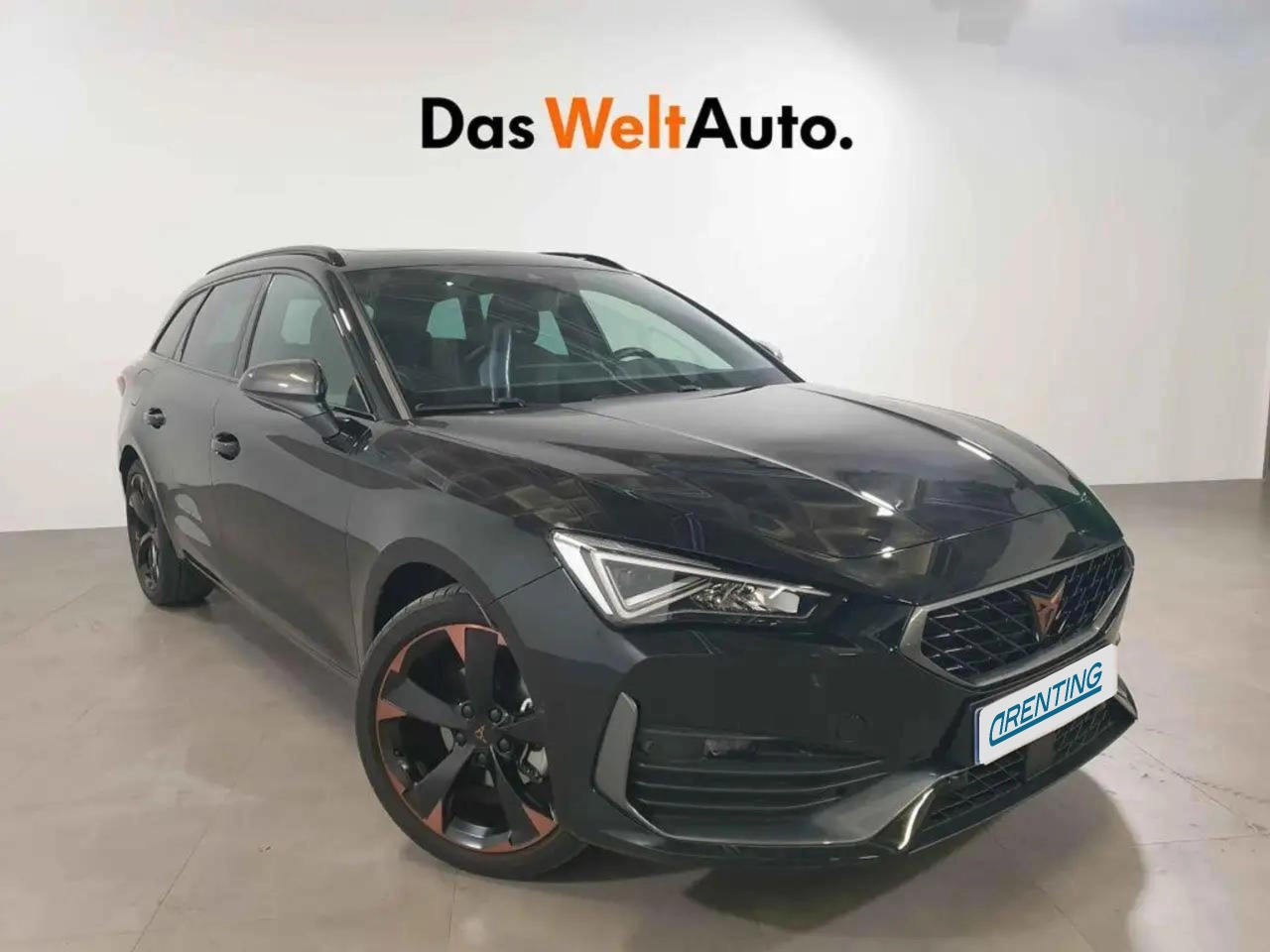 Renting CUPRA Leon Sportstourer 1.5 ETSI DSG 110KW Negro