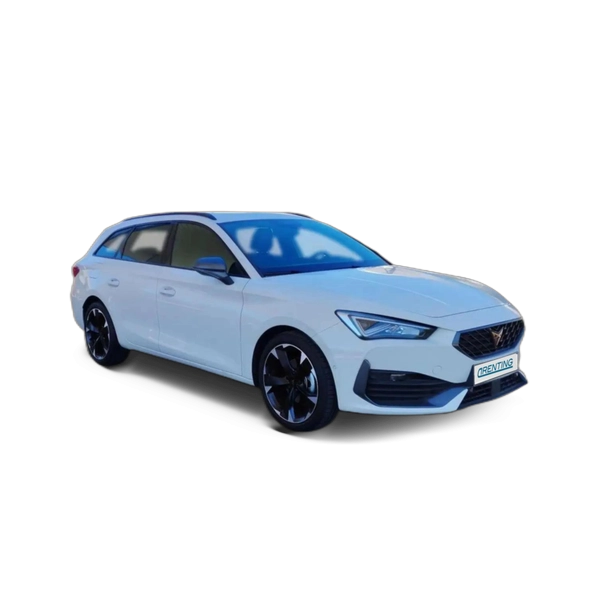 Renting CUPRA Leon Sportstourer 1.5 ETSI DSG 110KW Blanco 3