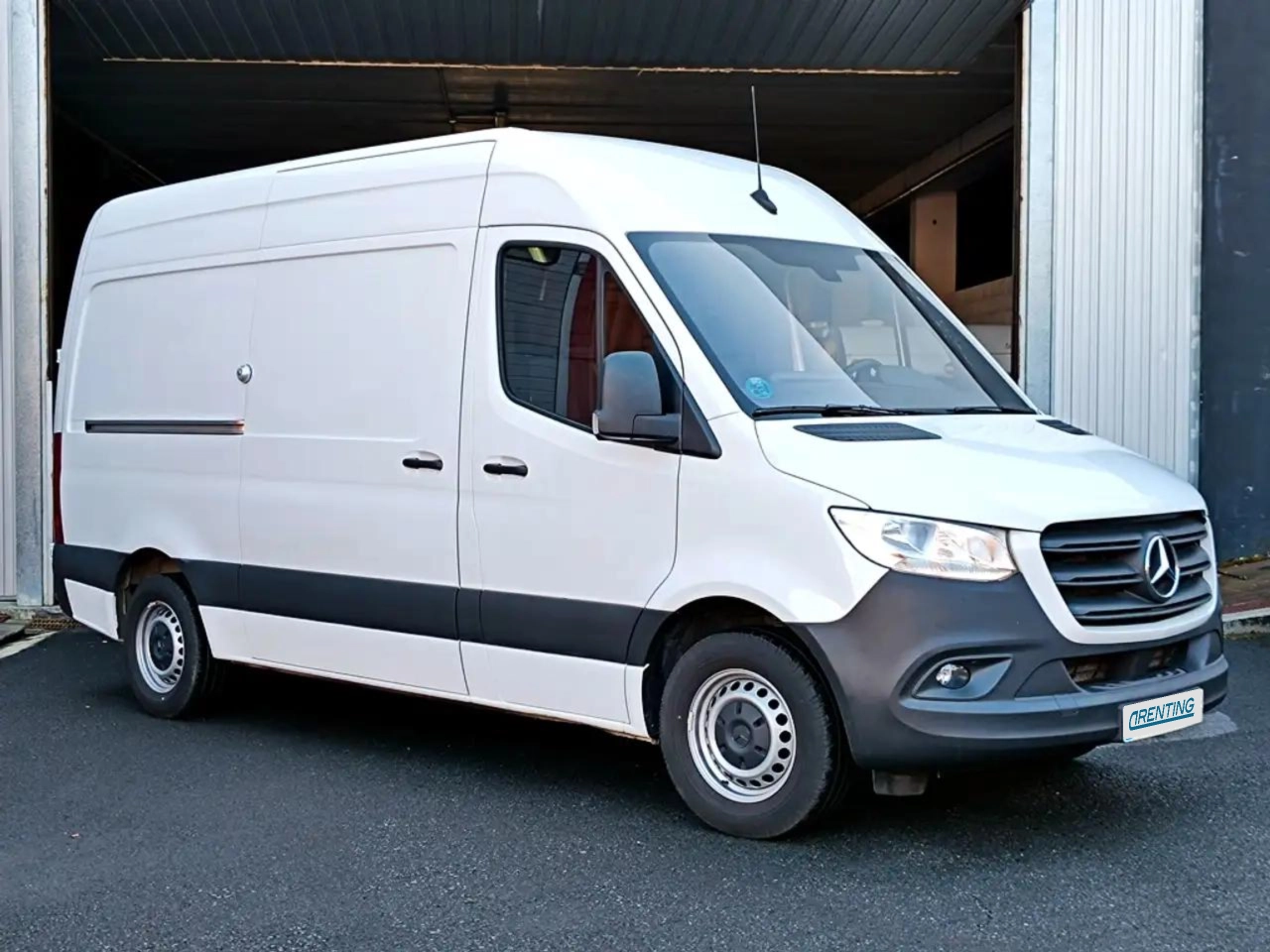 Renting Mercedes-Benz Sprinter Furgón 315CDI Medio T.E. tD Blanco