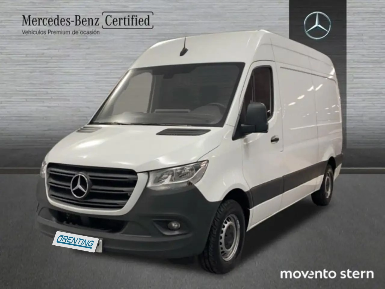 Renting Mercedes-Benz Sprinter Furgón 315CDI Medio T.E. tT Blanco 2