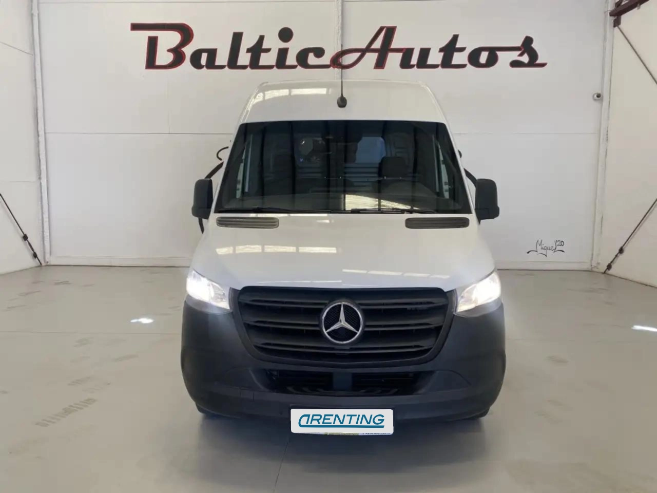 Renting Mercedes-Benz Sprinter Furgón 317CDI Extralargo T.E. tT 9G-Tron Blanco