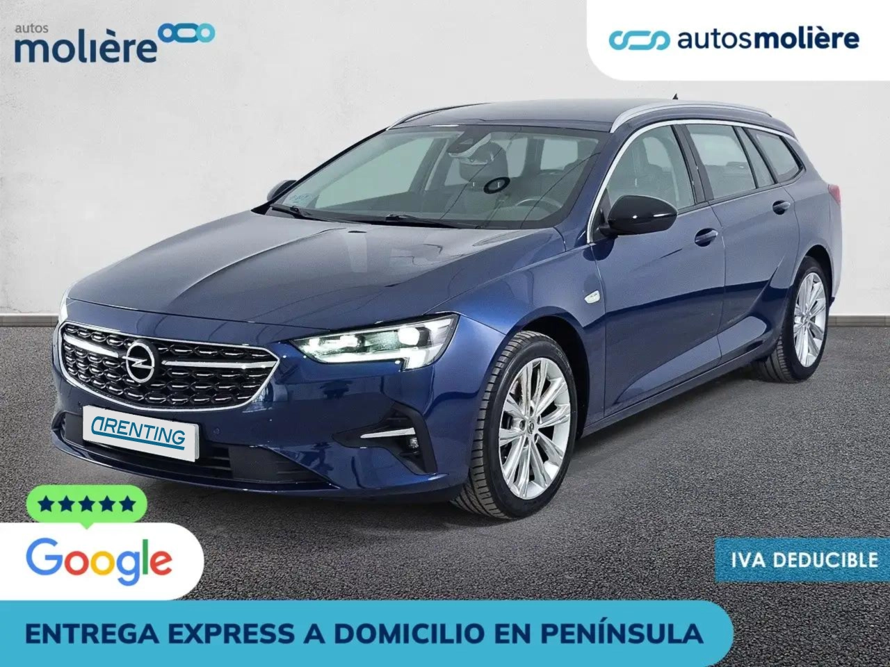 Renting Opel Insignia ST 1.5D DVH S&S Business Elegance 122 Azul