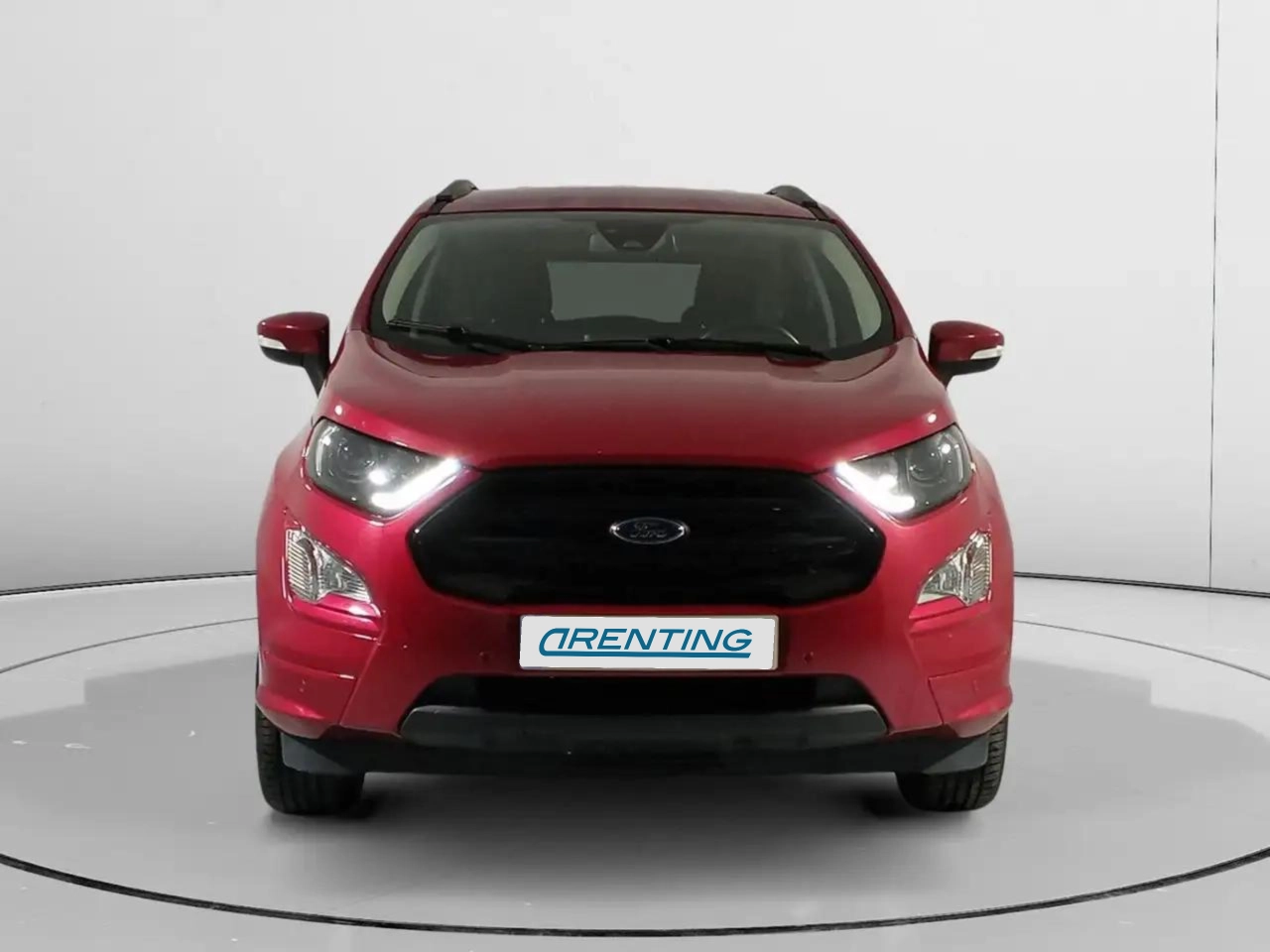 Renting Ford EcoSport ST-Line Rojo