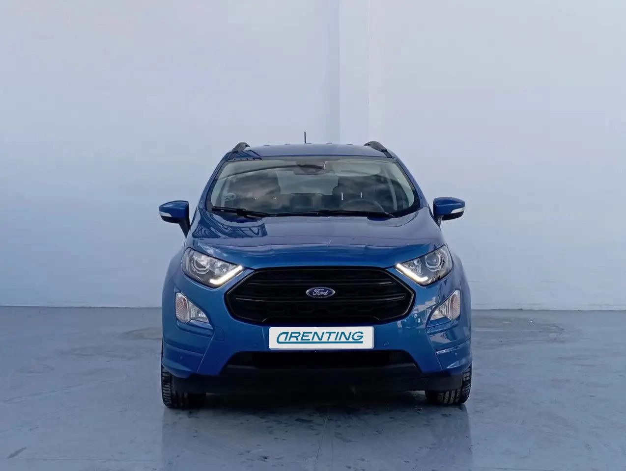 Renting Ford EcoSport ST-Line Azul 1