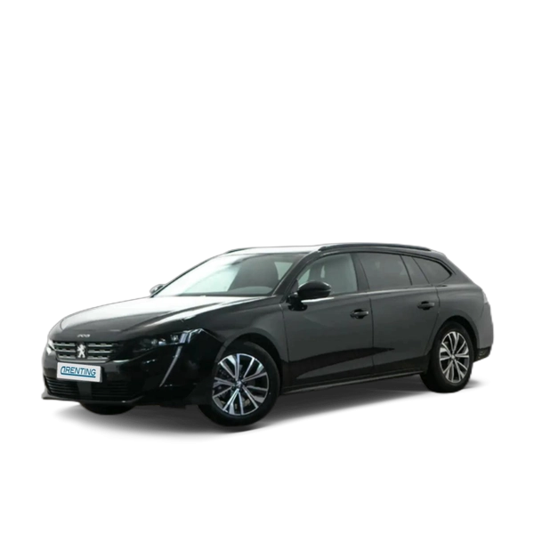 Renting Peugeot 508 SW 1.2 PureTech S&S Allure Pack EAT8 130 Negro