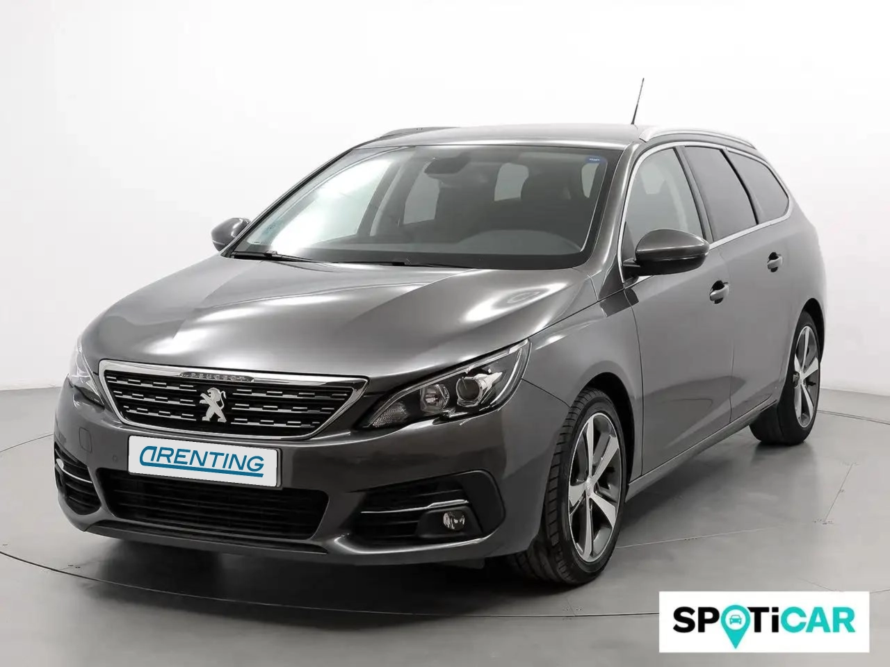 Renting Peugeot 308 SW 1.5BlueHDi S&S Allure 130 Gris