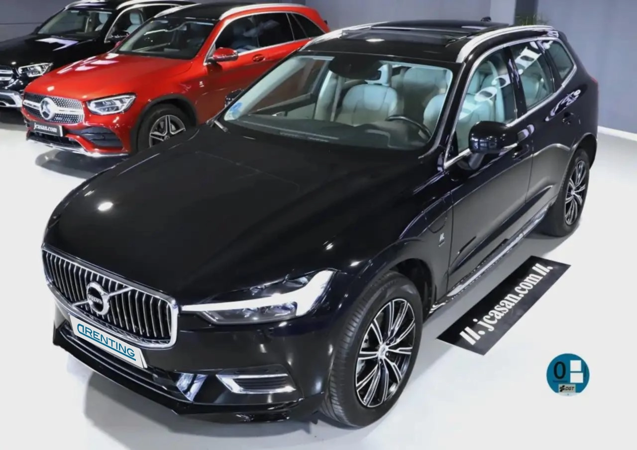 Renting Volvo XC60 T6 Recharge Inscription Negro