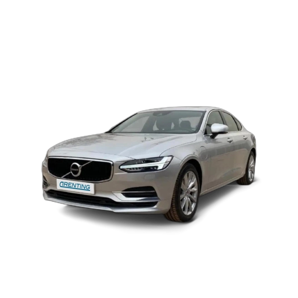 Renting Volvo S90 T8 Twin Business Plus AWD Aut. Plateado