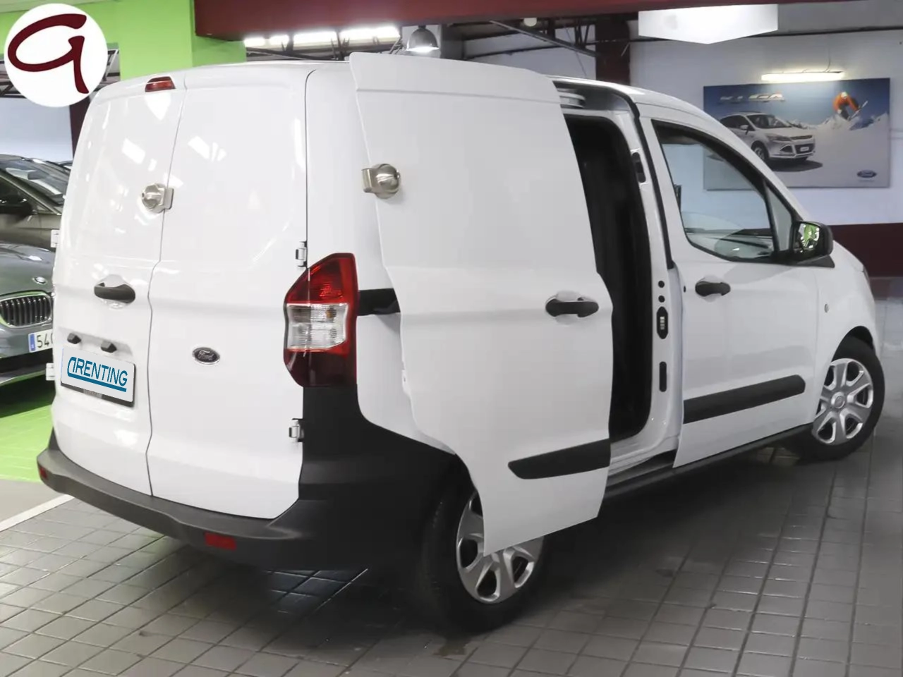 Renting Ford Transit Courier Van 1.5TDCi Trend 75 Blanco 4 2