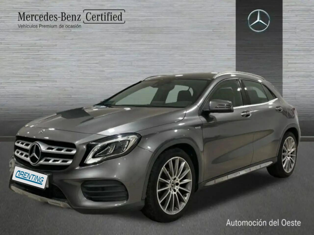 Renting Mercedes-Benz GLA 180 urban (euro 6d-temp) Gris