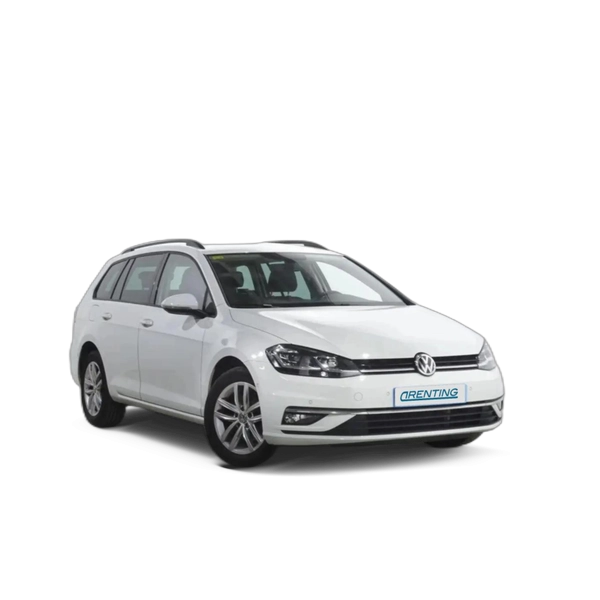 Renting Volkswagen Golf Variant 1.6TDI Advance Blanco 1