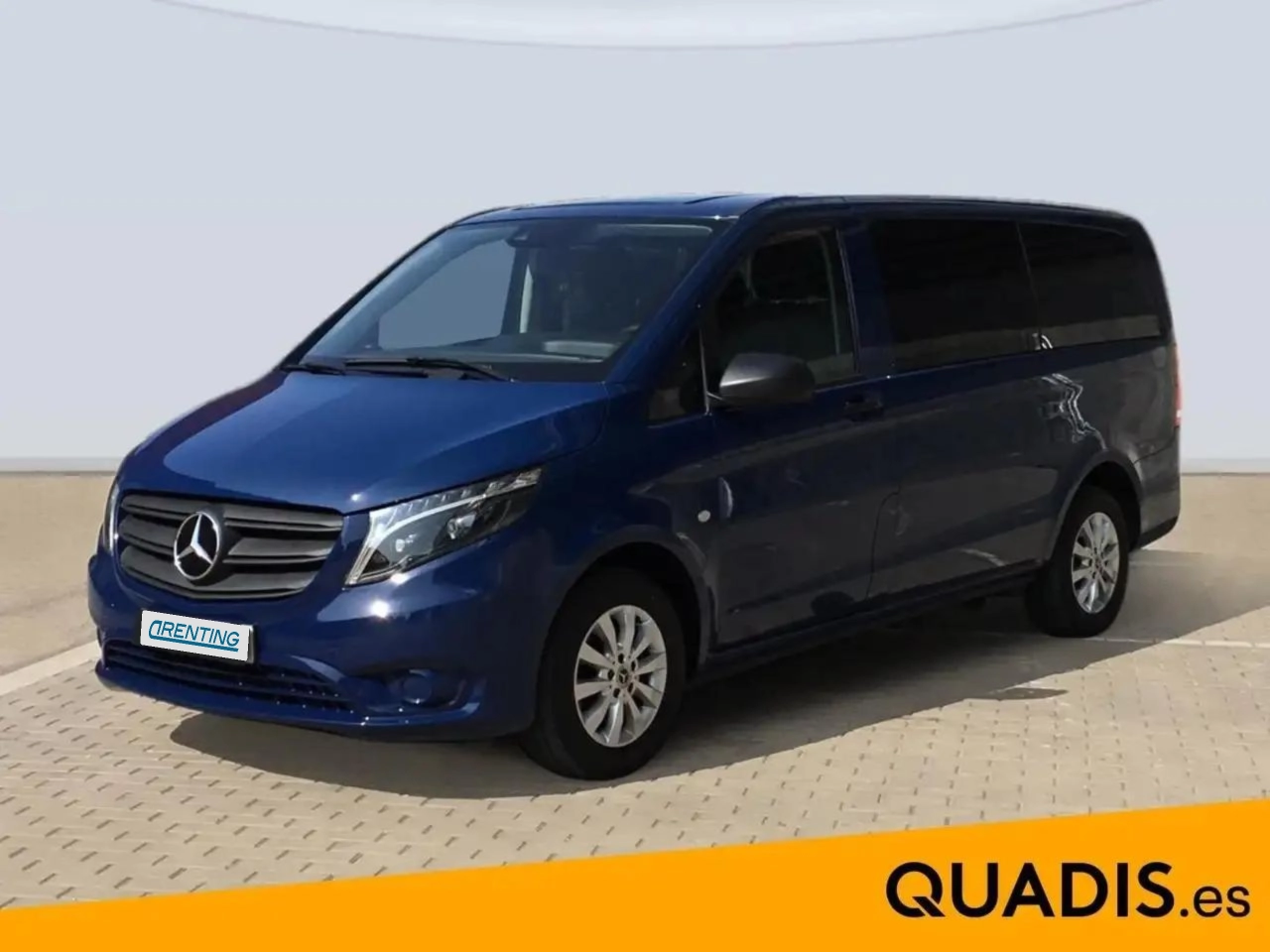 Renting Mercedes-Benz Vito Tourer 116 CDI Select Larga 9G-Tronic Azul