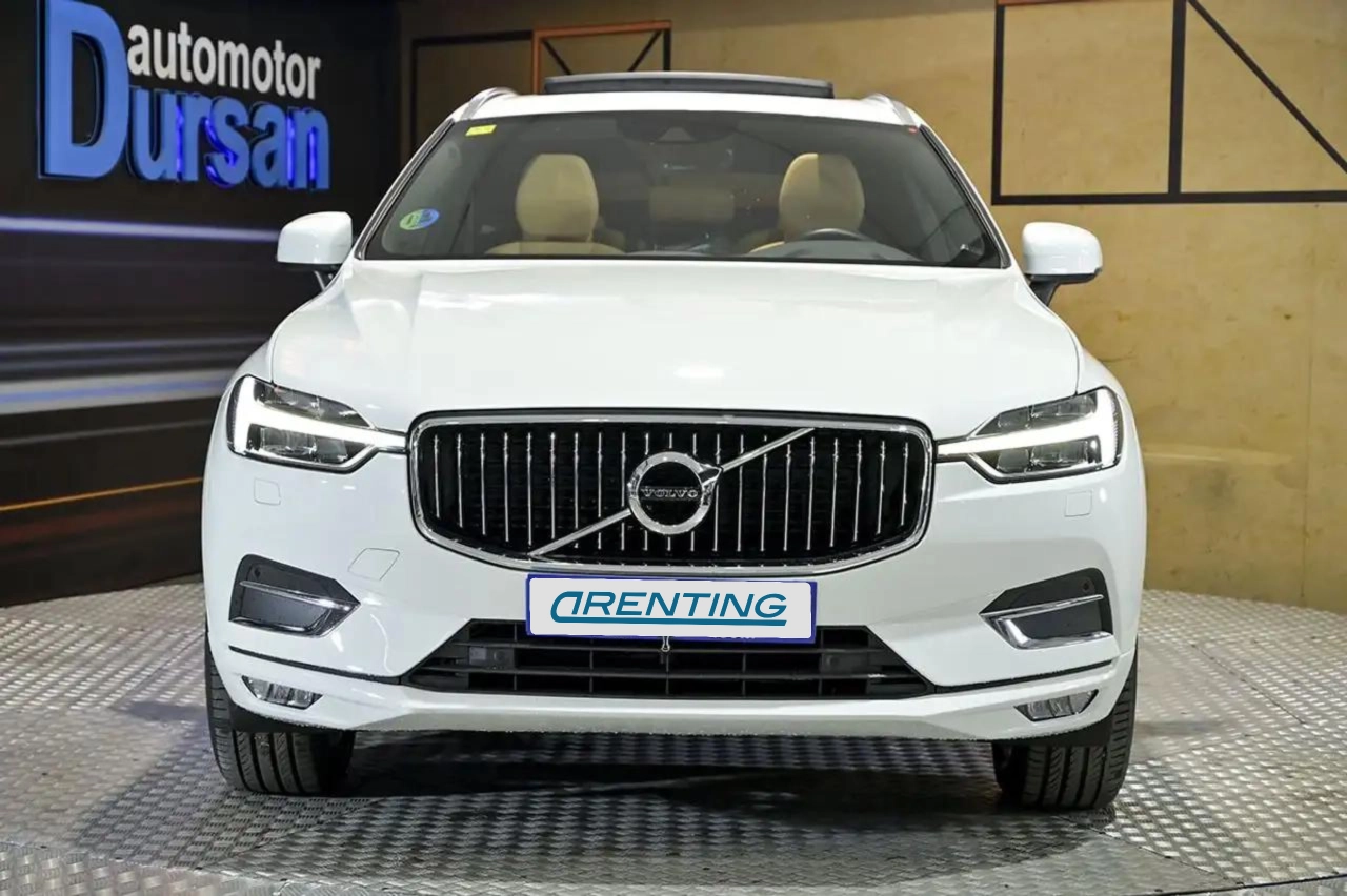 Renting Volvo XC60 XC-60 2.0 B4 D4 AWD Inscription Auto Blanco