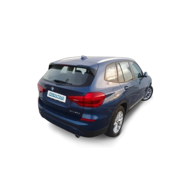 Renting BMW X3 xDrive 20dA Azul 1