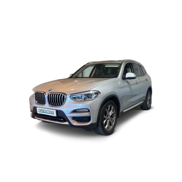 Renting BMW X3 xDrive 20dA Plateado