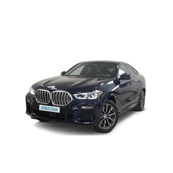 Renting BMW X6 xDrive 40dA Azul