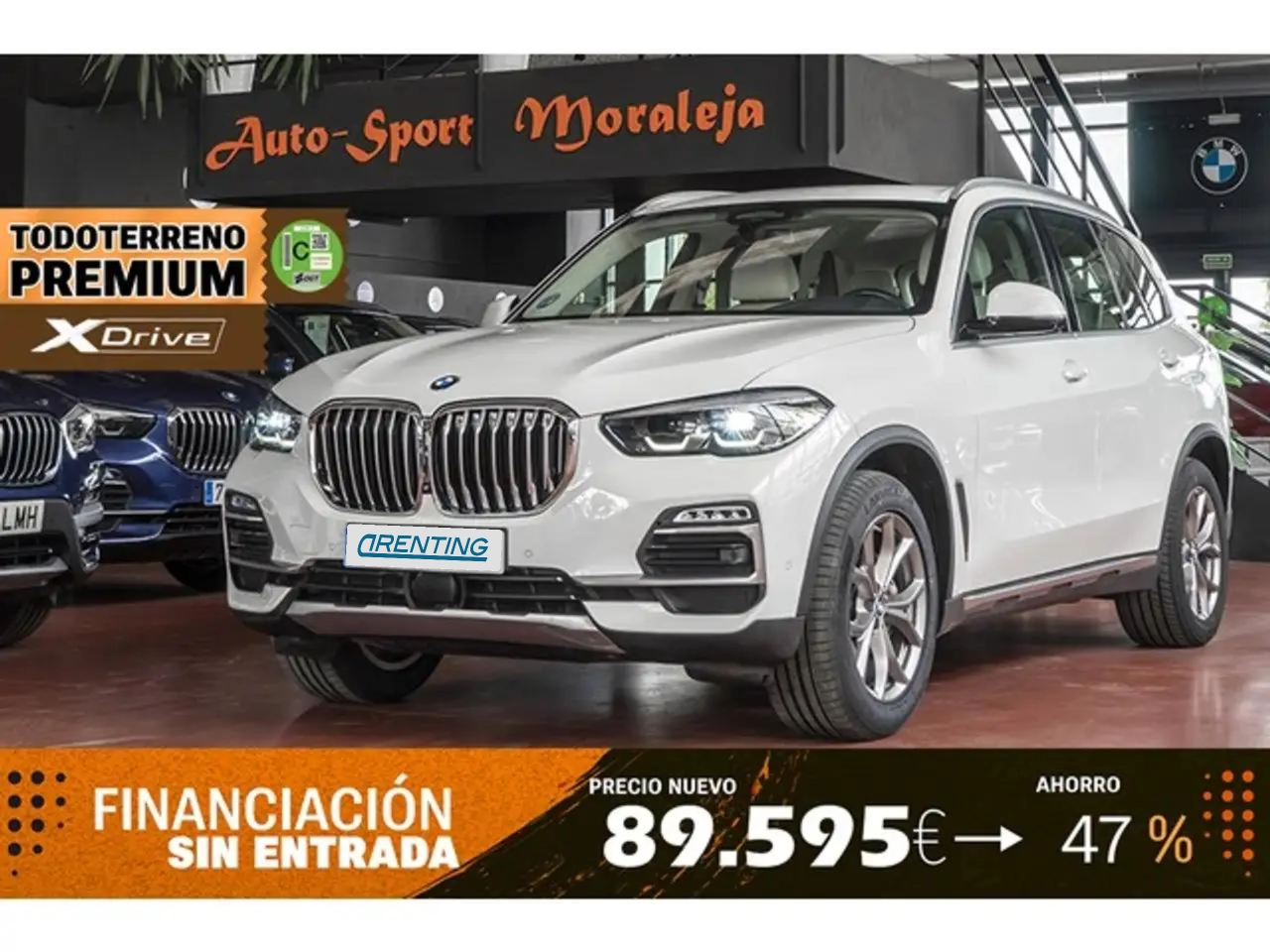 Renting BMW X5 xDrive 40iA Blanco