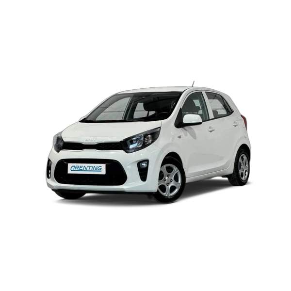 Renting Kia Picanto 1.0 CVVT Concept Plus Blanco