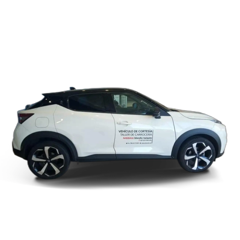 Renting Nissan Juke 1.0 DIG-T TEKNA DCT 114 5P Blanco 1