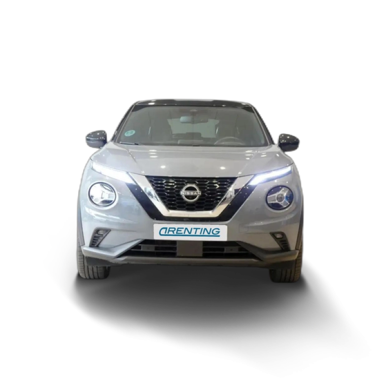 Renting Nissan Juke 1.0 DIG-T TEKNA DCT 114CV 5P Gris