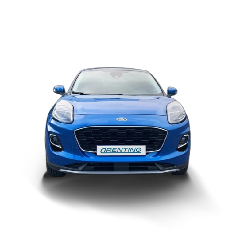 Renting Ford Puma 1.0 EcoBoost 155cv Titanium X MHEV Auto Azul