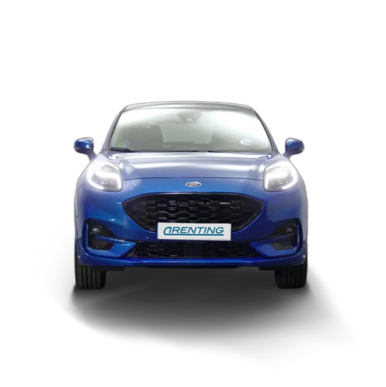 Renting Ford Puma 1.0 ECOBOOST 92KW MHEV ST-LINE X 125 5P Azul