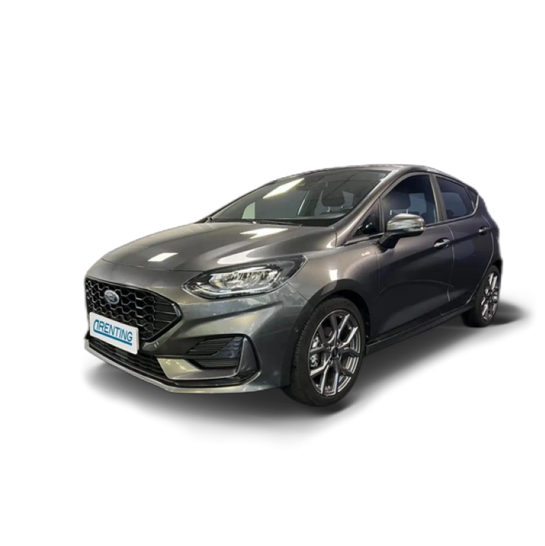 Renting Ford Fiesta 1.0 EcoBoost MHEV ST Line 125 Gris