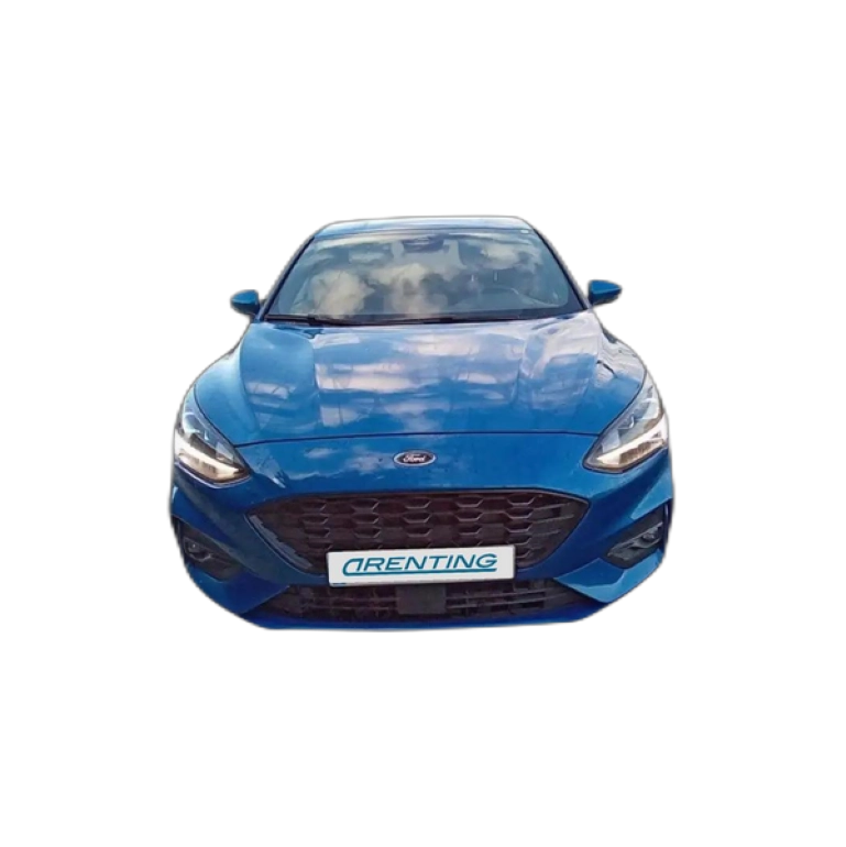 Renting Ford Focus 1.0 Ecoboost MHEV ST Line 125 Azul 2