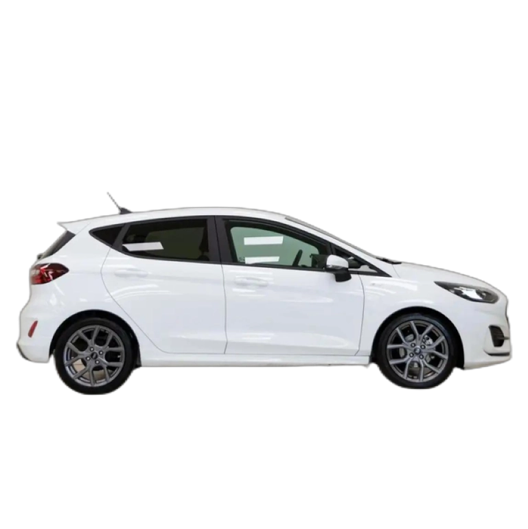 Renting Ford Fiesta 1.0 EcoBoost MHEV ST Line 125 Blanco 1