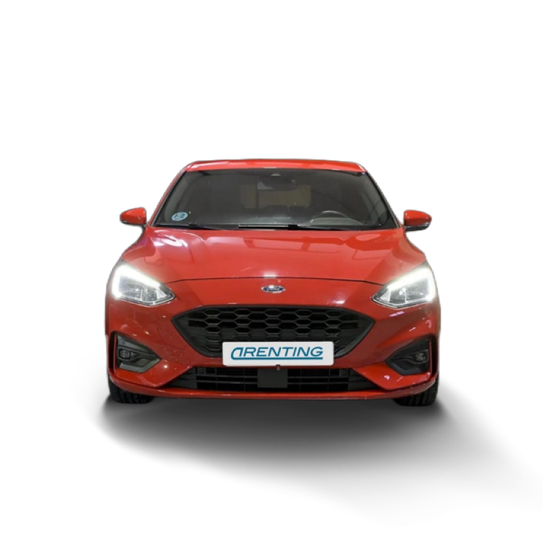 Renting Ford Focus 1.0 Ecoboost MHEV ST-Line 125 Aut. Rojo 1