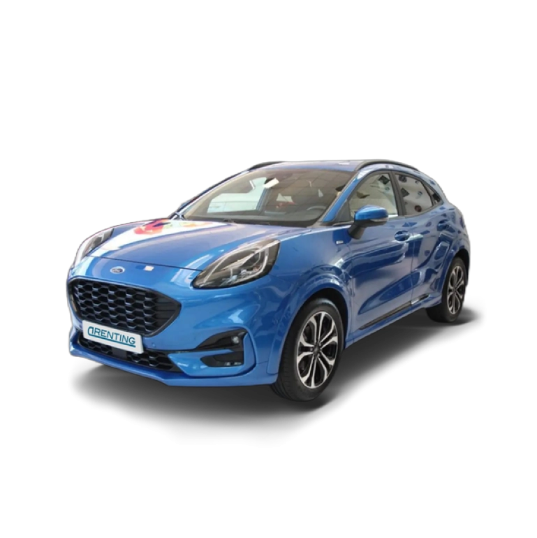 Renting Ford Puma 1.0 EcoBoost MHEV ST-Line 125 Azul 1