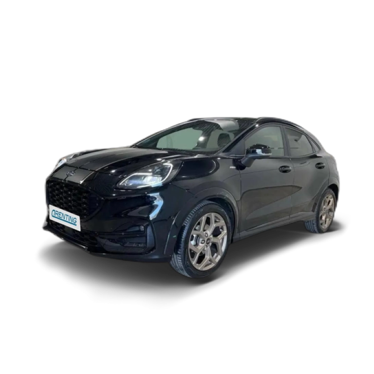 Renting Ford Puma 1.0 EcoBoost MHEV ST-Line X 155 Negro