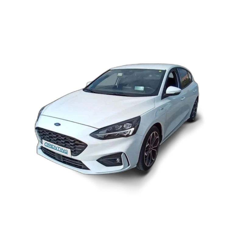 Renting Ford Focus 1.0 Ecoboost MHEV ST Line X 155 Blanco