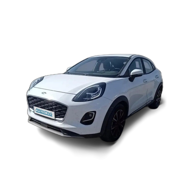 Renting Ford Puma 1.0 EcoBoost MHEV Titanium 125 Blanco 2